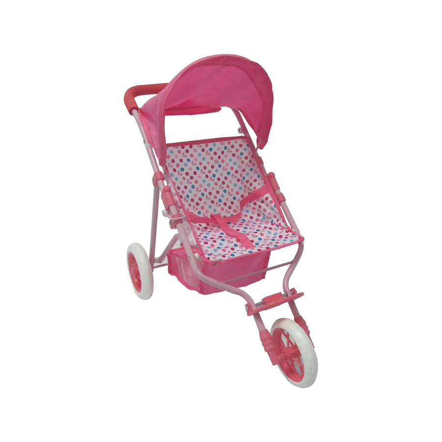 Pink Doll Jog Stroller